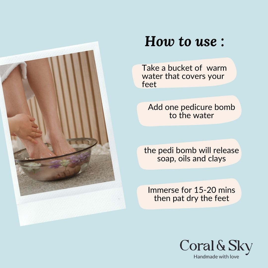 Put in Water for Pedicure at Home