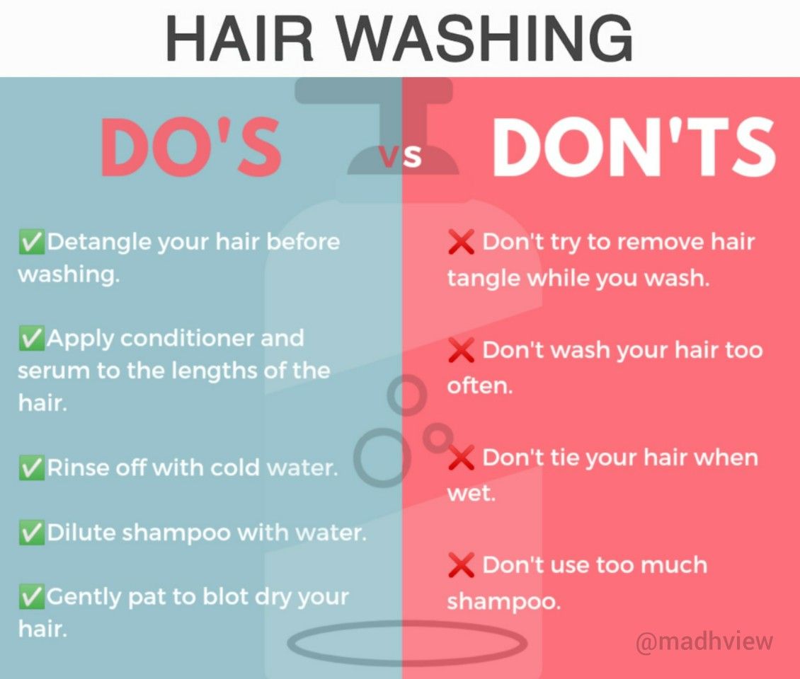 Hair Washing Tips